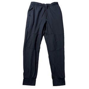Urban Active Navy Athletic Sporty Activewear Seeats Track Pants Joggers Bottoms